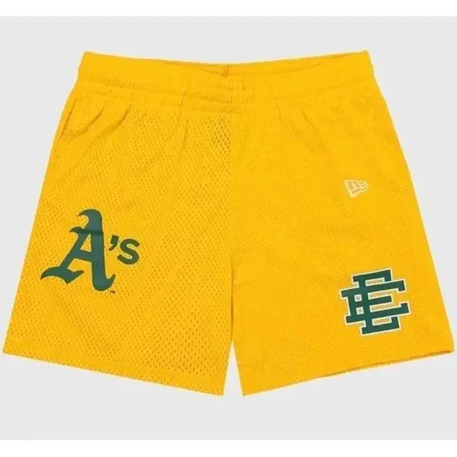 New Era Mesh Shorts Oakland Athletics