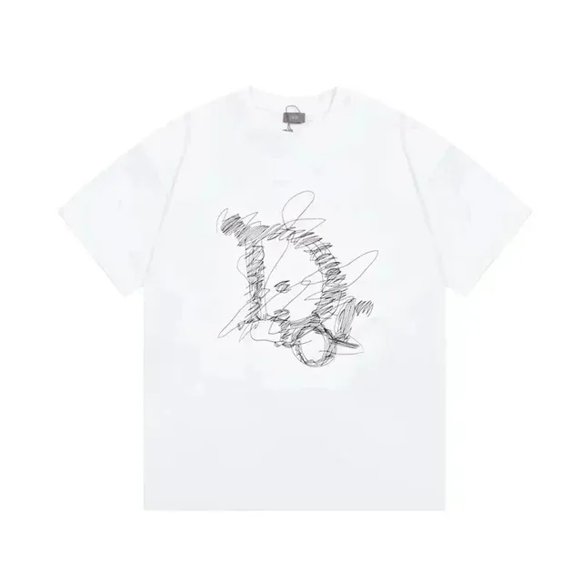 Dior T-Shirt Doodle Logo