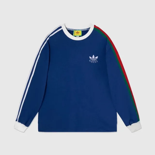Adidas Long-Sleeve Tee Gucci Collaboration