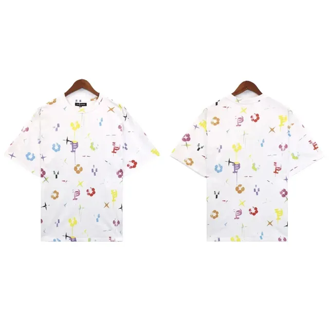 Purple Brand Graphic Tee Multi-Print