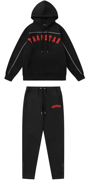 Corteiz Hoodie and Joggers Set Trapstar Logo