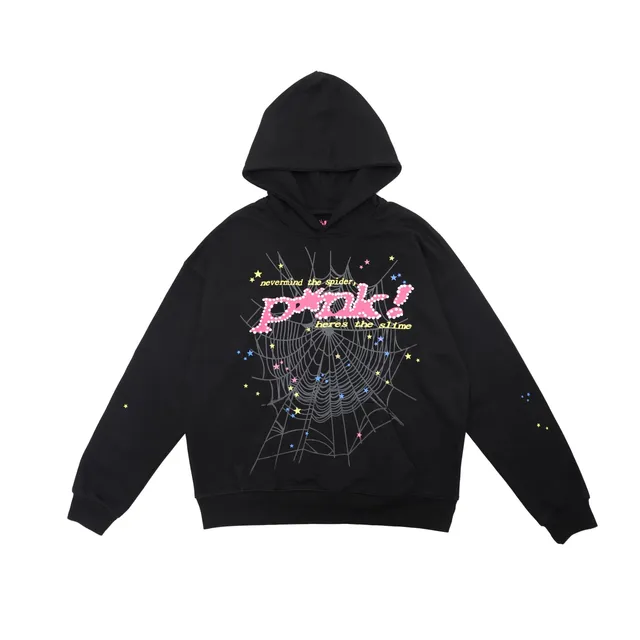 Sp5der Hoodie Spider Web Graphic