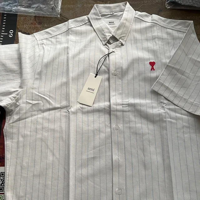 AMI Paris Short-Sleeve Shirt