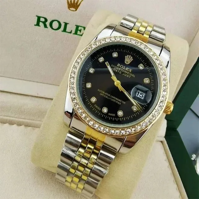 Rolex Datejust Two-Tone Diamond Bezel