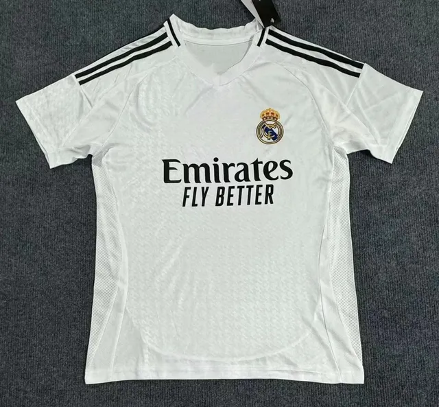 Adidas Real Madrid Home Jersey Emirates Fly Better