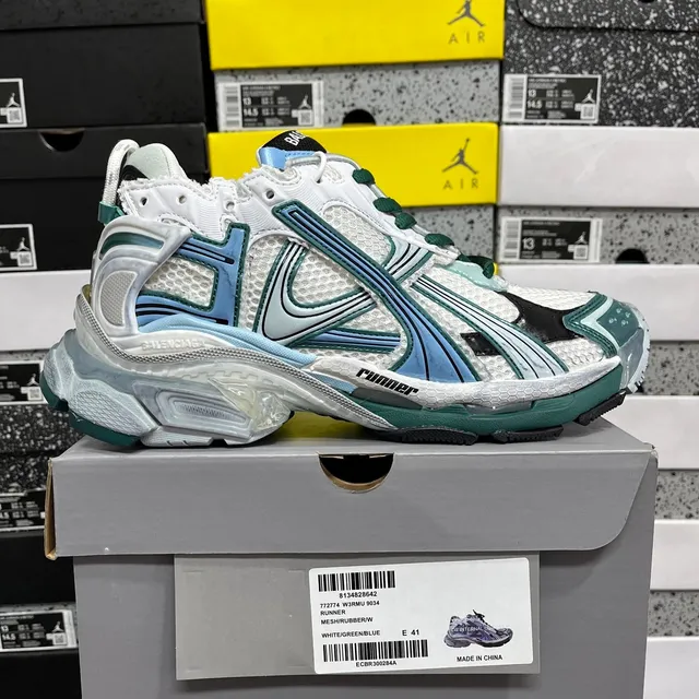 灰蓝白 9034