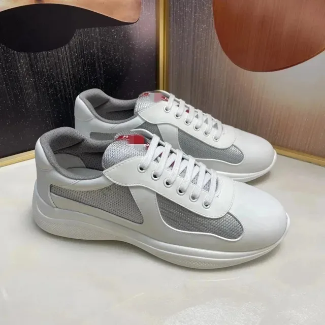 Prada Trainer White and Grey