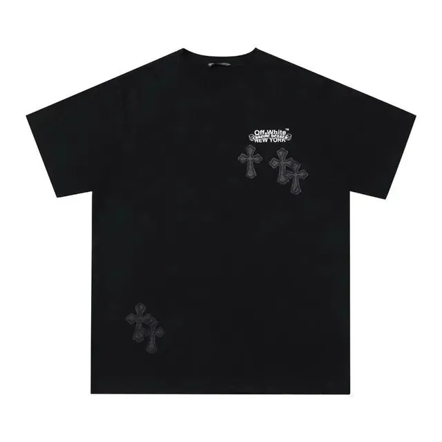 Off-White T-Shirt Chrome Hearts Cross Print