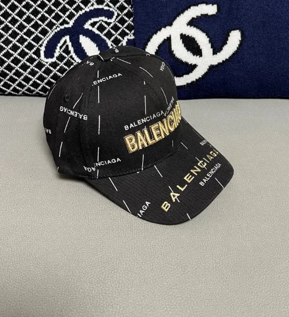 Balenciaga Baseball Cap Logo Print