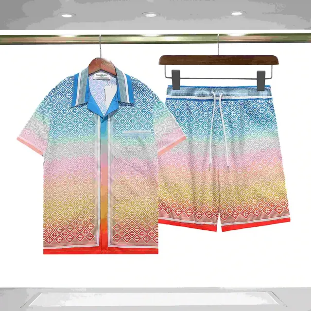 Casablanca Tennis Club Set Gradient Logo Print