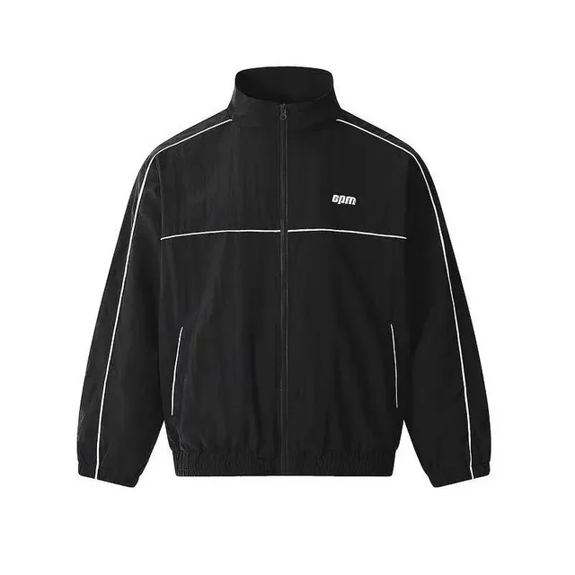 Broken Planet Track Jacket White Stripe