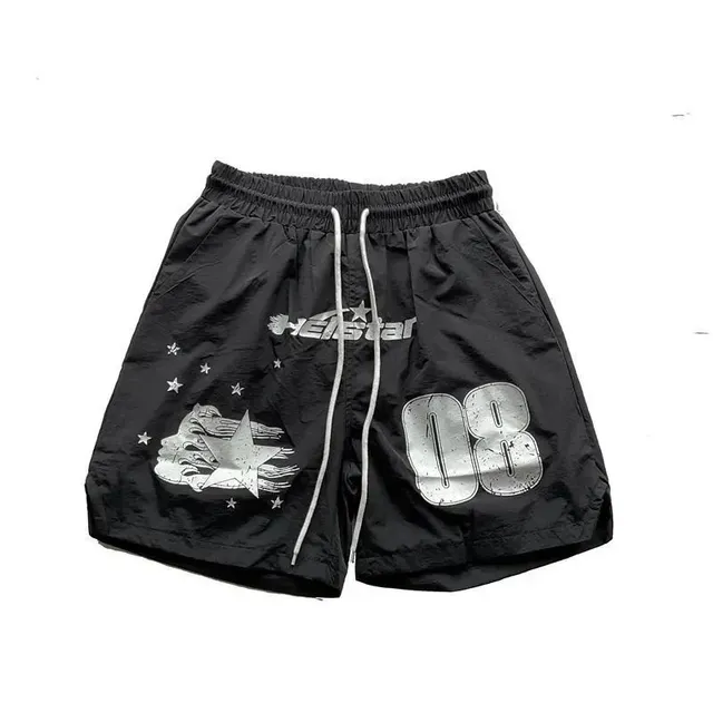 Hellstar Star Print Shorts 08 Graphic