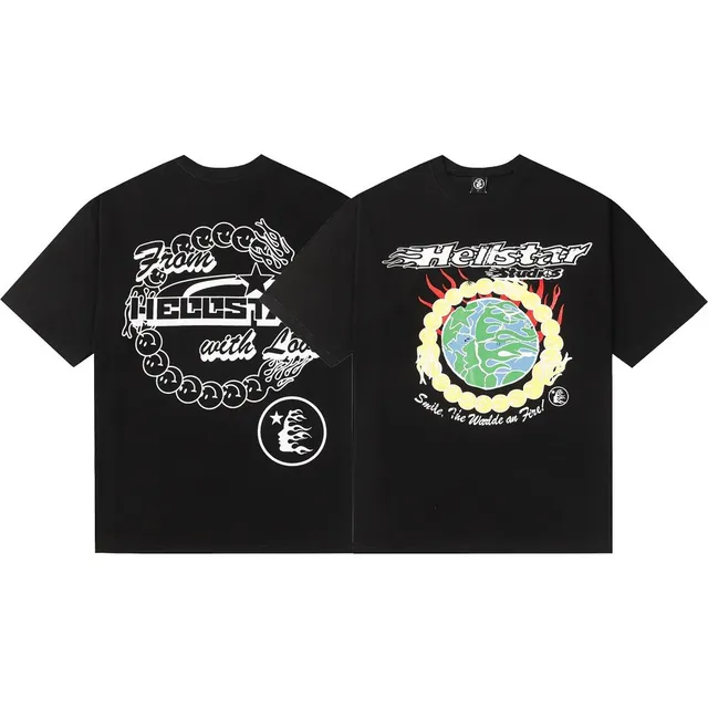 Hellstar Graphic Tee Earth on Fire