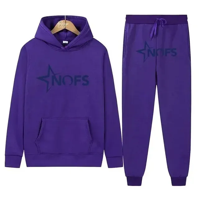 Hoodie and Joggers Set NOFS Star Logo