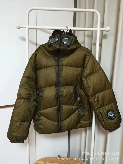 C.P. Company Goggle Jacket Olive with Palace Patch
