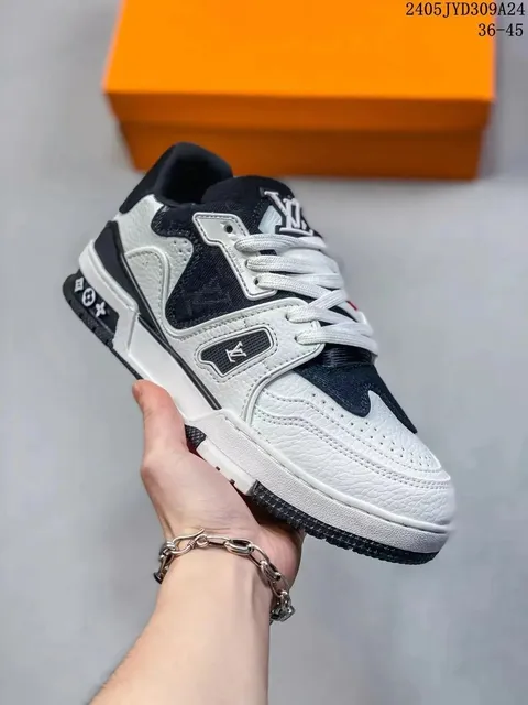 Louis Vuitton LV Trainer Monogram Leather