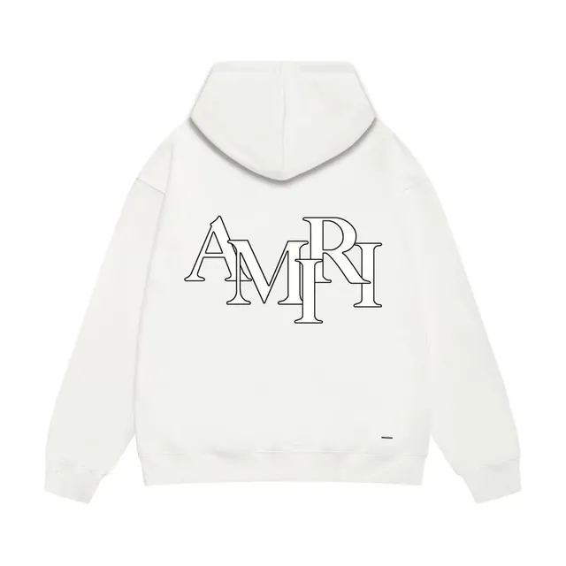 Amiri Hoodie Outline Logo