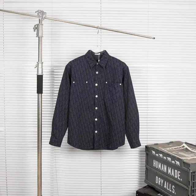 Dior Omnibus Shirt Oblique Logo Print