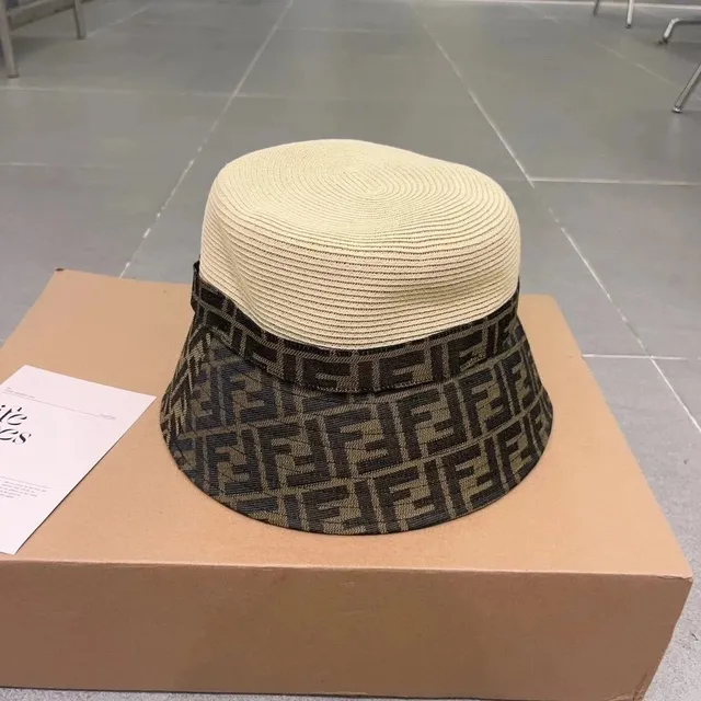 Fendi Bucket Hat FF Logo Band