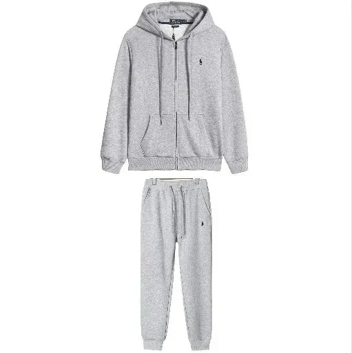 Polo Ralph Lauren Hoodie and Jogger Set Heather Grey