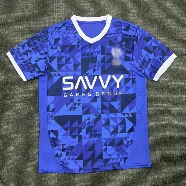 Savvy Games Group Jersey Geometric Print