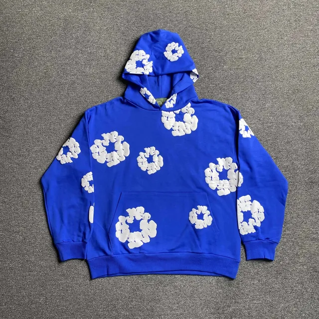 Denim Tears Hoodie Cloud Print