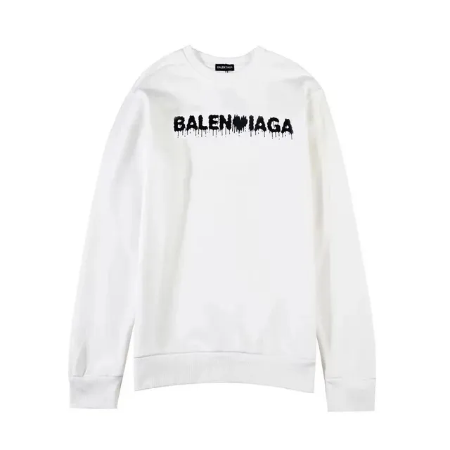 Balenciaga Crewneck Sweatshirt Dripping Logo