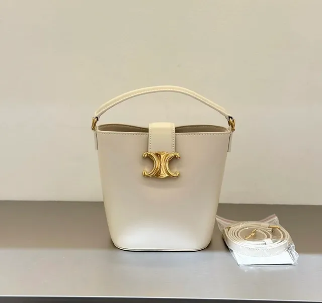 Celine Luggage Bucket Bag Gold Hardware