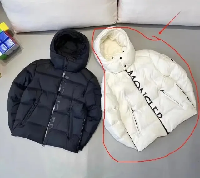 Moncler Logo Puffer Jacket Oversized Hooded