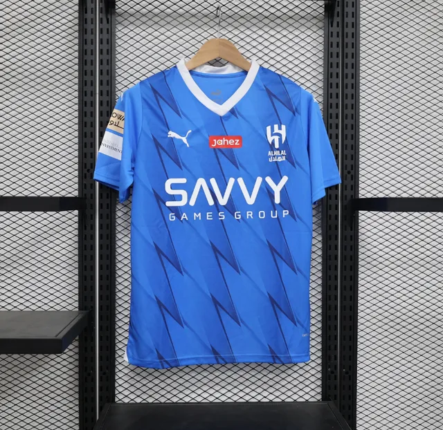 Adidas Al Hilal Home Jersey Savvy Games Group Sponsor