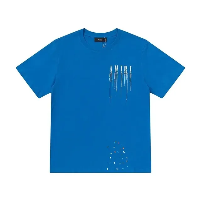 Amiri Graphic T-Shirt Dripping Logo