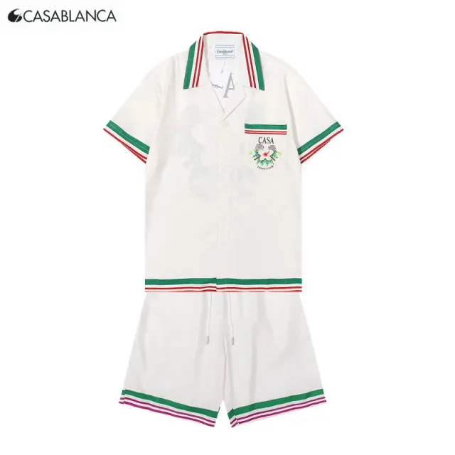 Casablanca Tennis Club Set Italian Stripe