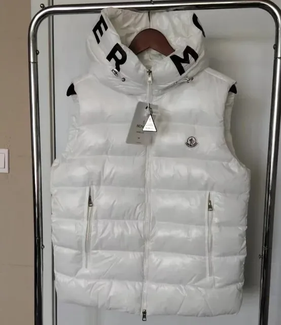 Moncler Puffer Vest Logo Hood