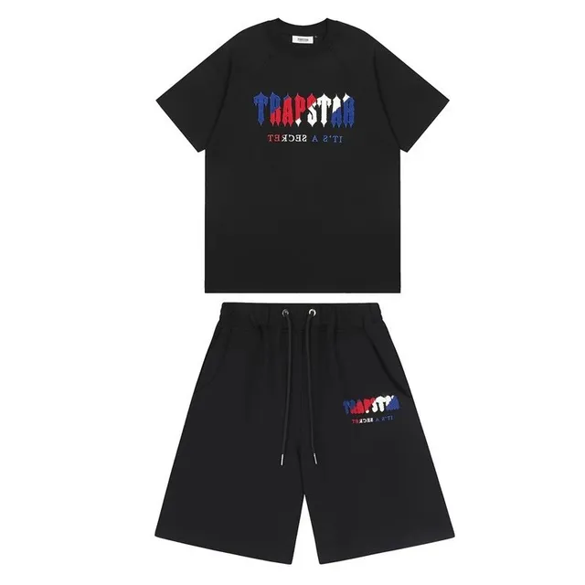 Logo Tee and Shorts Set TRAPSTAR Graphic