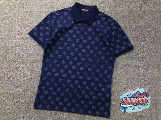 Dior Polo Shirt All-Over Logo Print