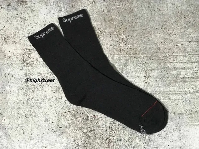 Supreme Crew Socks Box Logo