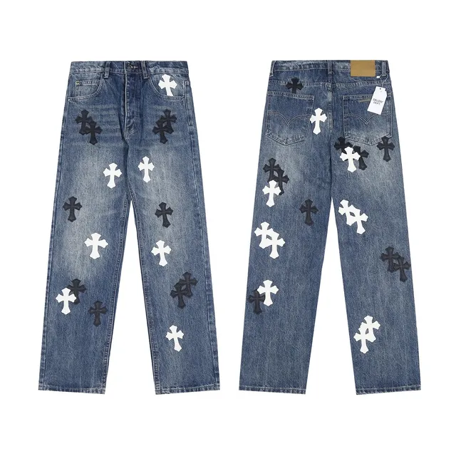 Chrome Hearts × Levi's 501 Jeans Cross Patch