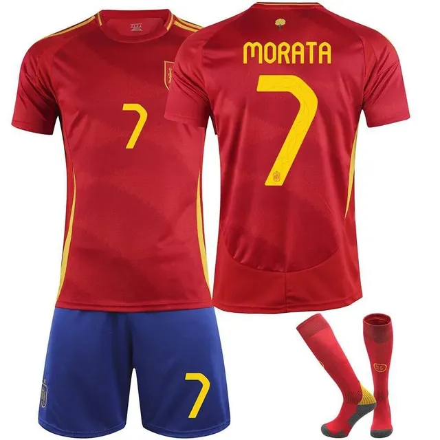 Adidas × Spain National Team Spain Home Kit Morata #7