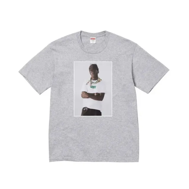 Supreme T-Shirt Travis Scott Photo Print