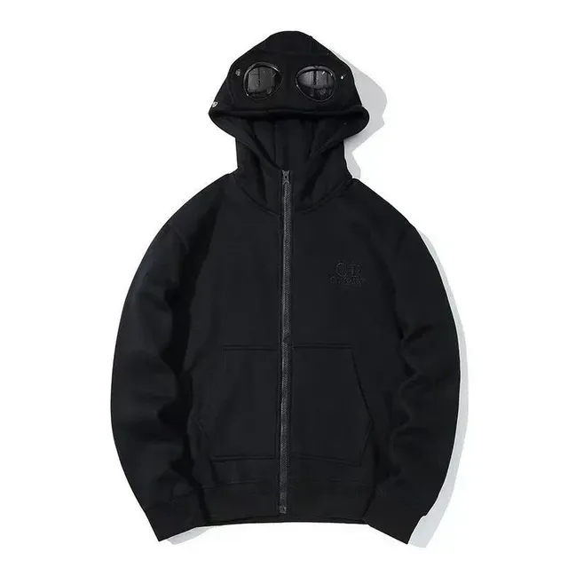 C.P. Company Goggle Hoodie Black