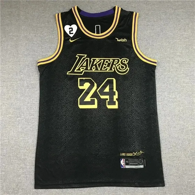 Nike Lakers City Edition Jersey Mamba Forever