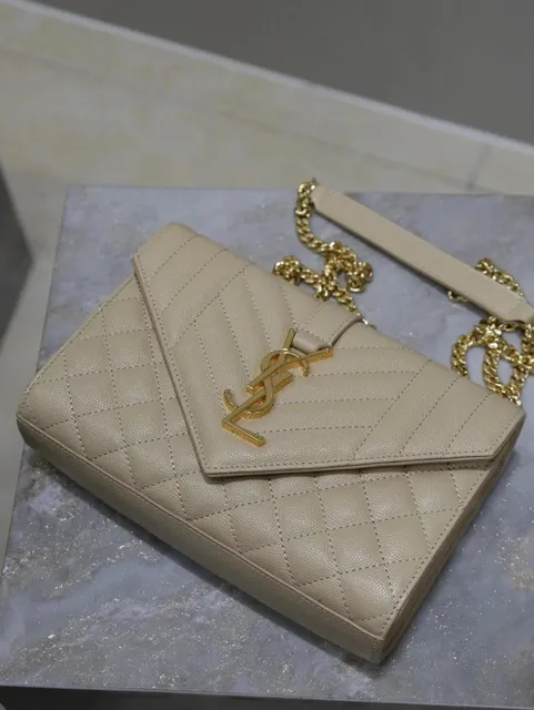 Saint Laurent Niki Quilted Leather
