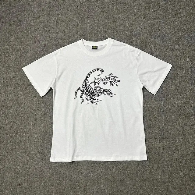 Corteiz Scorpion Graphic Tee Black Scorpion Print