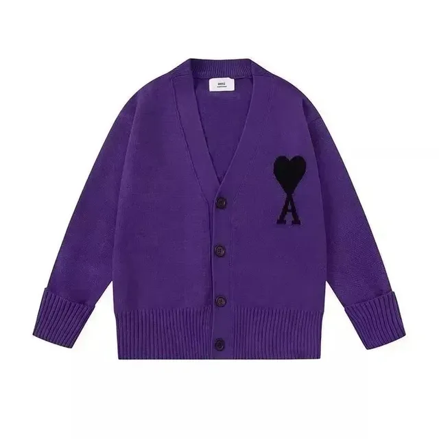 Amiri Cardigan Heart Logo