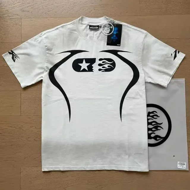 Hellstar Graphic Tee Star Flame Print