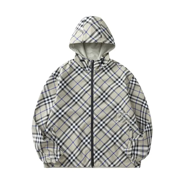 Burberry Check Hooded Jacket Classic Nova Check