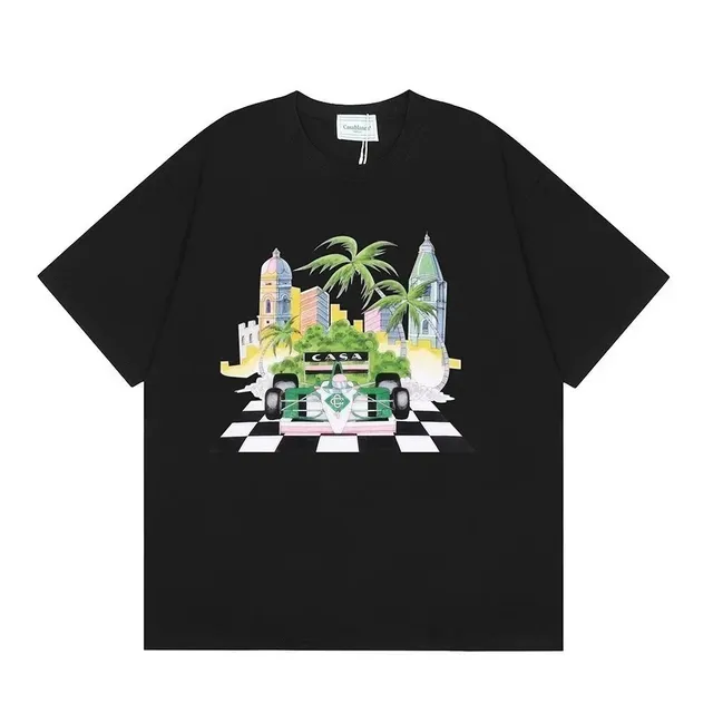 Casablanca Graphic Tee Racing City Print