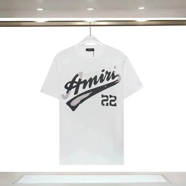 Amiri Graphic Tee Script Logo 22