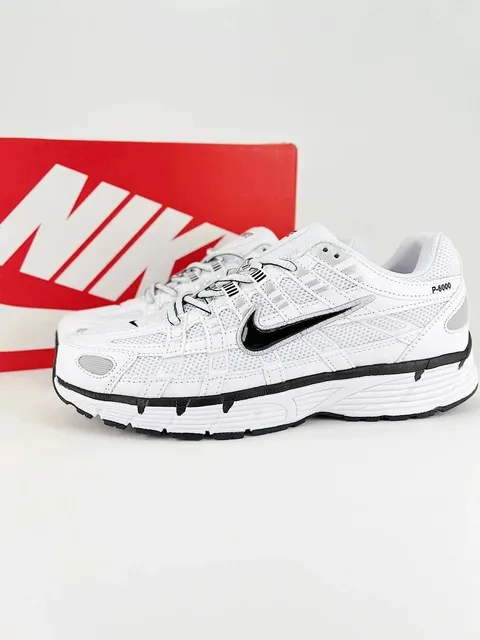 Nike P-6000 White Black