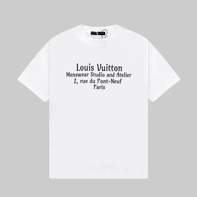 Louis Vuitton Menswear Studio Tee Paris Atelier Print